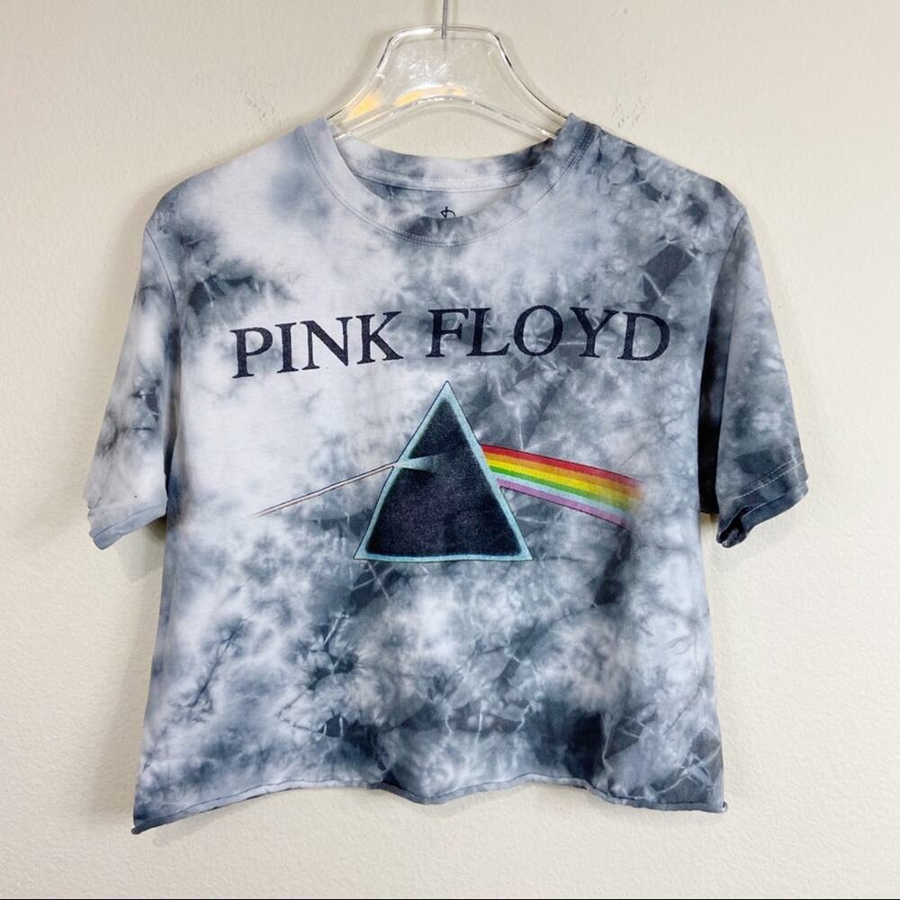 Pink Floyd Tie Dyed Cut Off Tee Sz M